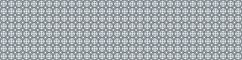 Abstract Cross Pattern Dots Logo generative computational art illustration