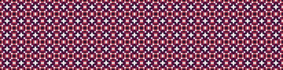 Abstract Cross Pattern Dots Logo generative computational art illustration