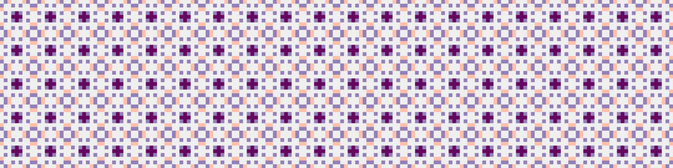 Abstract Cross Pattern Dots Logo generative computational art illustration