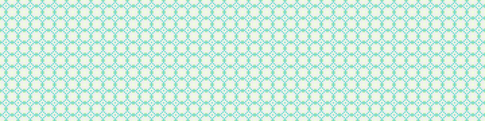 Fototapeta premium Abstract Cross Pattern Dots Logo generative computational art illustration