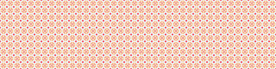 Abstract Cross Pattern Dots Logo generative computational art illustration