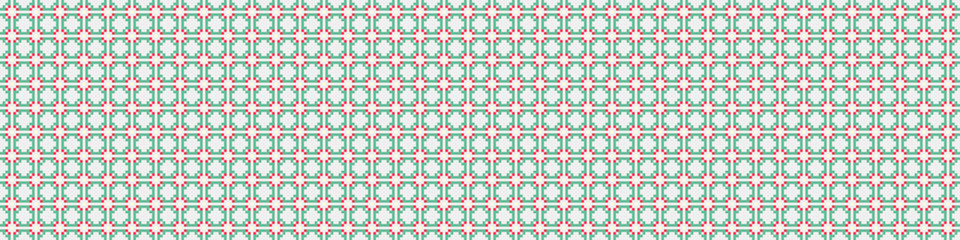 Abstract Cross Pattern Dots Logo generative computational art illustration