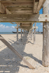 Wodden Jetty Texel-Vlieland Ferry Landing Stage