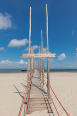 Wodden Jetty Texel-Vlieland Ferry Landing Stage