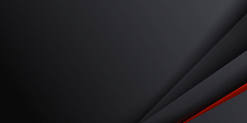 Abstract grey metallic overlap red light hexagon mesh design modern luxury futuristic technology background vector illustration.