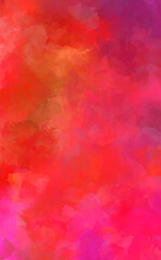 Brushed Painted Abstract Background. Brush stroked painting. Artistic vibrant and colorful wallpaper.