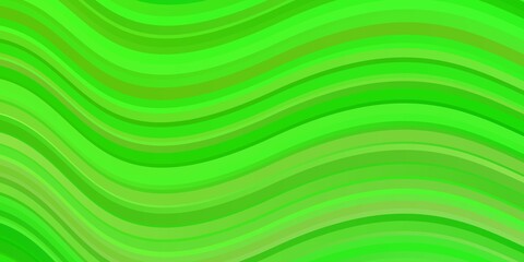 Light Green vector background with wry lines.