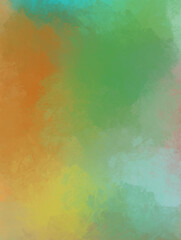 Brushed Painted Abstract Background. Brush stroked painting. Strokes of paint. 2D Illustration.