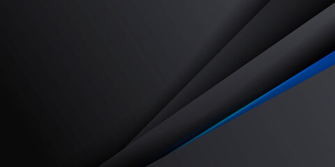 Blue black grey fiber carbon abstract backgorund with blue stripe