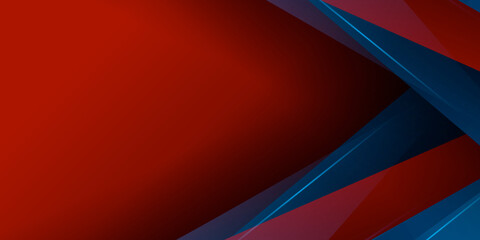 Fototapeta na wymiar Blue red abstract background. Vector illustration design for presentation, banner, cover, web, flyer, card, poster, wallpaper, texture, slide, magazine