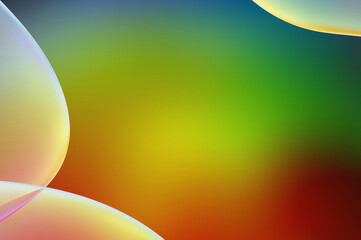 Abstract background. Fluid color gradient waves, with dynamic motion. Neon colorful abstract design of light waves. Illustration For Wallpaper, Banner, Background, Card, Book Illustration, website.