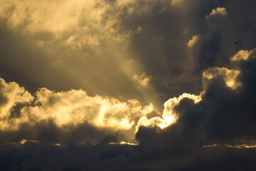 clouds at sunset