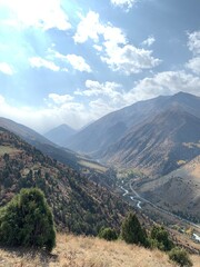 mountains of Kyrgyzstan