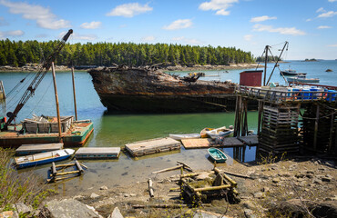 Shipwreck of the Cora F. Cressey