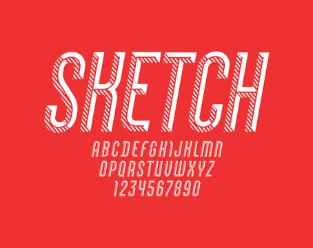 Hatch Font Images – Browse 3,541 Stock Photos, Vectors, and Video ...