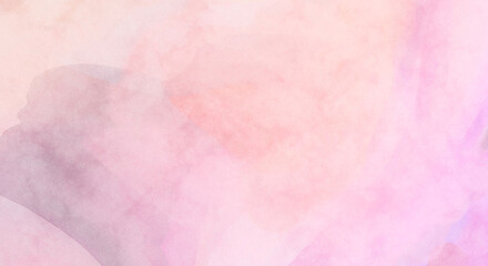 Watercolor abstract painting with pastel colors. Soft color painted illustration of calming composition for poster, wall art, banner, card, book cover or packaging. Modern brush strokes painting.