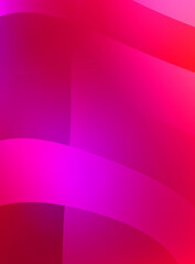 Abstract background with colorful gradient. Vibrant graphic wallpaper with stripes design. Fluid 2D illustration of modern movement.