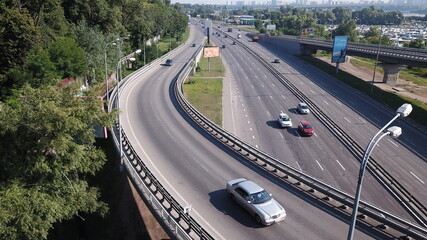 Fototapeta premium traffic on highway