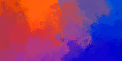 Brush stroked painting. Artistic vibrant and colorful wallpaper. Chaotic painting. Brushed Painted Abstract Background.