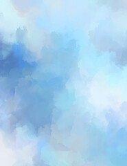 Abstract background of colorful brush strokes. Brushed vibrant wallpaper. Painted artistic creation. Unique and creative illustration.