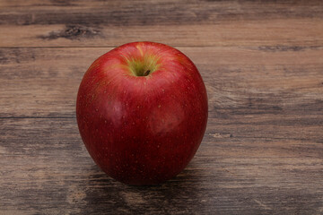 Red sweet tasty apple fruit