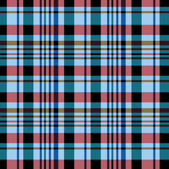 Seamless plaid texture, checkered abstract design, traditional Scottish kilt illustration, tartan pattern.