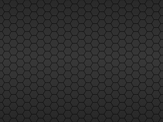 Black polygonal abstract background. Geometrical triangular dark backdrop. Vector illustration.