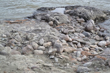 stones on the beach