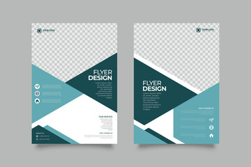 Creative and Clean abstract Business vector template for Brochure design, cover modern layout, poster, flyer in A4 for using personal or marketing purposes