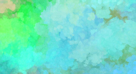 Obraz premium Watercolor painted background. Abstract Illustration wallpaper. Brush stroked painting. 2D Illustration.