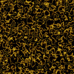 Golden black shades, design, seamless pattern with ornament