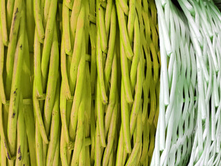 Cesto di fibra naturale