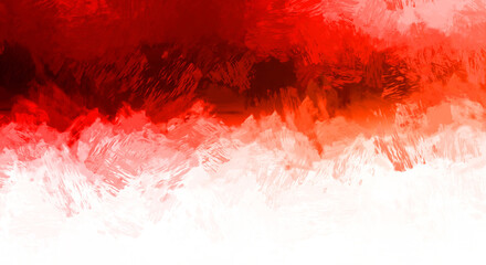 Abstract background of colorful brush strokes. Brushed vibrant wallpaper. Painted artistic creation. Unique and creative illustration.