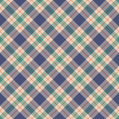 Plaid Seamless Pattern - Colorful plaid repeating pattern design