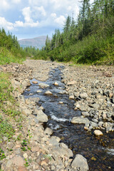Putorana plateau.