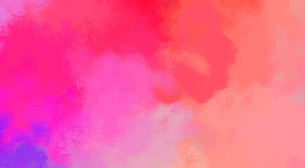 Brushed Painted Abstract Background. Brush stroked painting. Artistic vibrant and colorful wallpaper.
