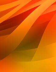 Abstract background with colorful gradient. Vibrant graphic wallpaper with stripes design. Fluid 2D illustration of modern movement.