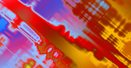 Obraz premium Grungy wallpaper. Urban grunge background with geometrical pattern. Linear colorful texture. Futuristic wallpaper of a decaying texture.