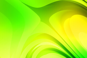 Abstract background with colorful gradient. Vibrant graphic wallpaper with stripes design. Fluid 2D illustration of modern movement.