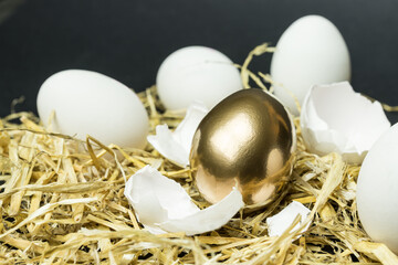 goldenes Ei, Ostern,