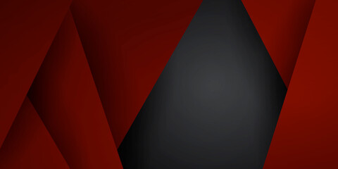 Abstract red white gray overlap design modern background vector illustration