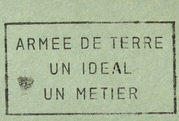 post letter mail brief stempel cancel frankiert gestempelt vintage retro alt old frankreich france...