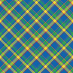 Plaid Seamless Pattern - Colorful plaid repeating pattern design