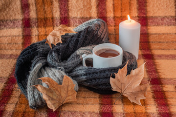 cup of coffee with note