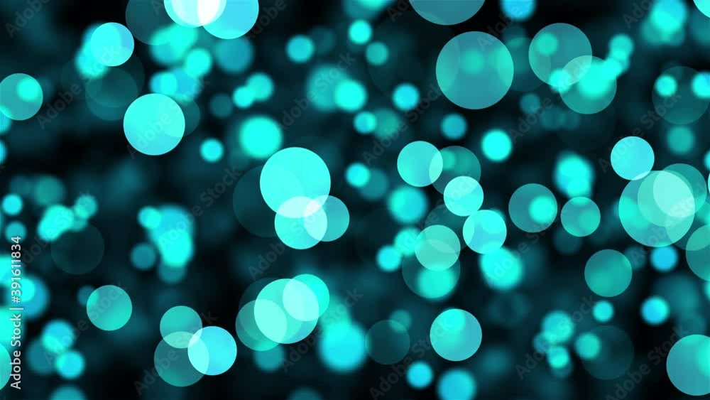 Poster abstract background with many of blue disappearing circles. computer generated 3d render