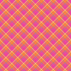 Plaid Seamless Pattern - Colorful plaid repeating pattern design