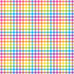 Plaid Seamless Pattern - Colorful plaid repeating pattern design