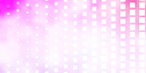 Light Purple, Pink vector texture in rectangular style.