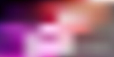 Light pink, yellow vector gradient blur pattern.