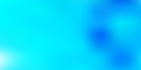 Light blue vector gradient blur layout.